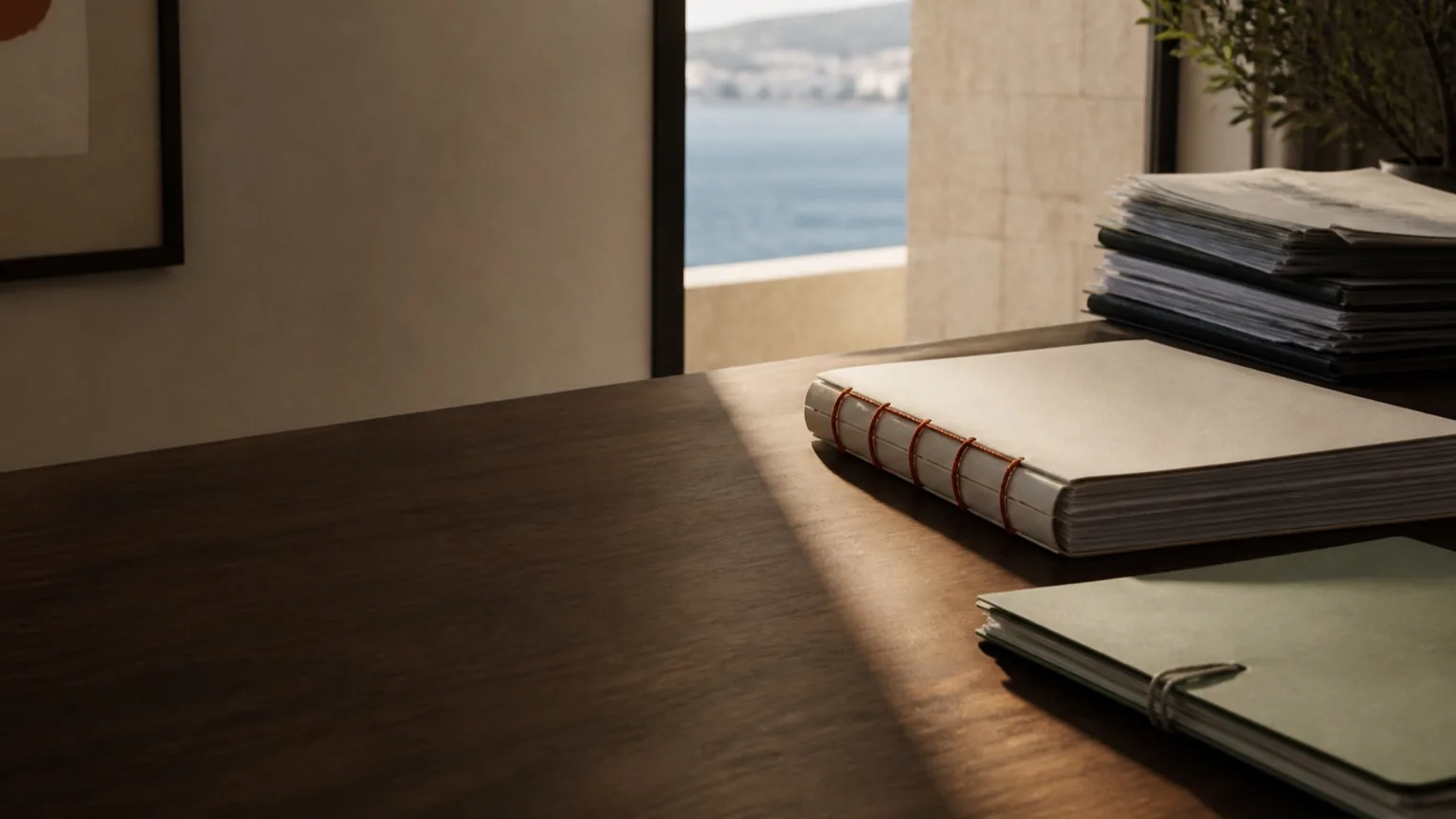 A bound court dossier for enforcement proceedings in Türkiye